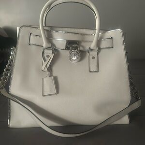 White Tote Purse For Sell